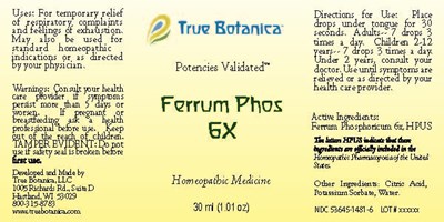Ferrum Phos 6x_30ml_v1 (Ferrum Phos 6x 30ml V1)